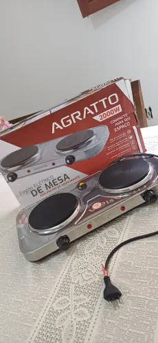 Fogao elétrico compacto