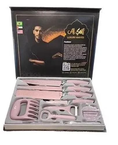 KIT FACAS AL SAIFF ROSÉ - 6 PEÇAS