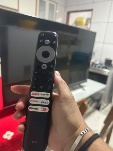 TV SMART 4k TCL 43 leia bem anúncio