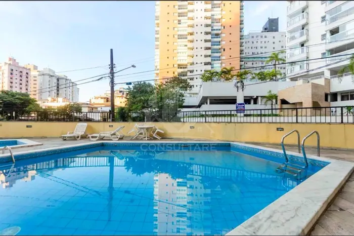 Apartamento mobiliado com 2 dormitórios para locação na Ponta da Praia - R$ 6.000,00