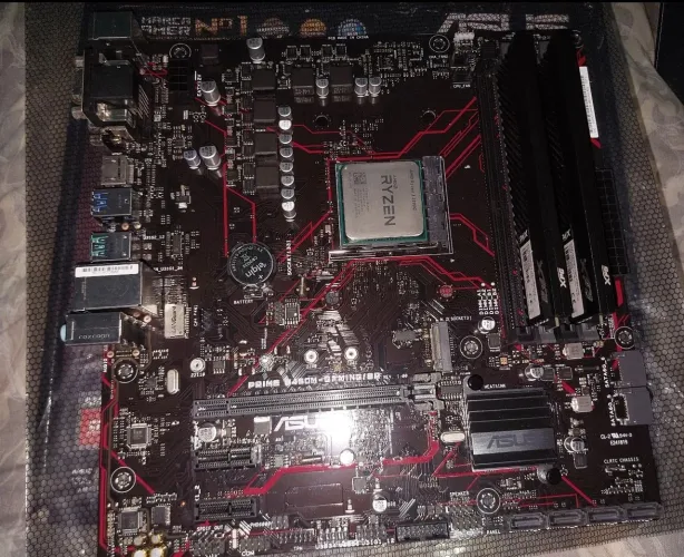Placa mãe Asus B450M Gaming Br (LEIA DESCRIÇÃO)