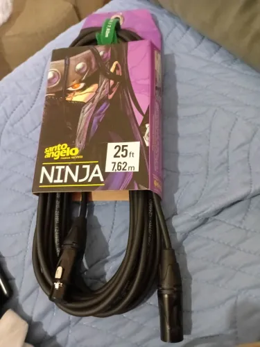 Cabo de microfone Santo Ângelo NINJA 7,62m 