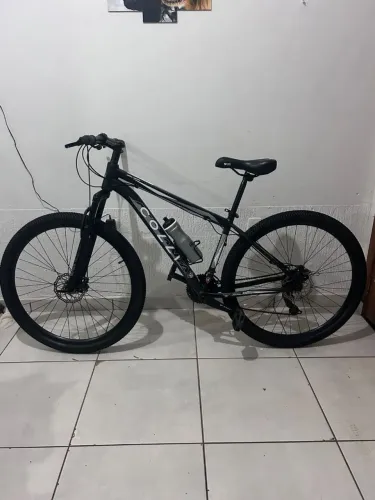 Bicicleta Marca Colli Aro 29 Com Marcha Freio A Disco Semi Nova Só Pega E Ser Feliz