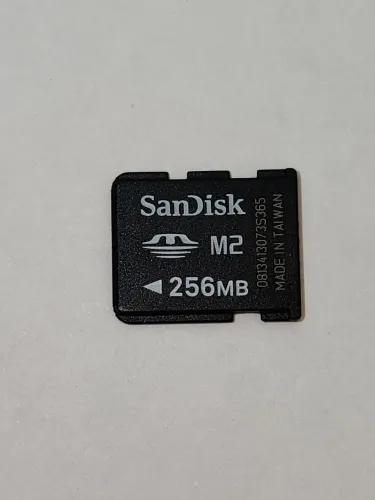 Cartão de memória micro M2 256MB SanDisk original