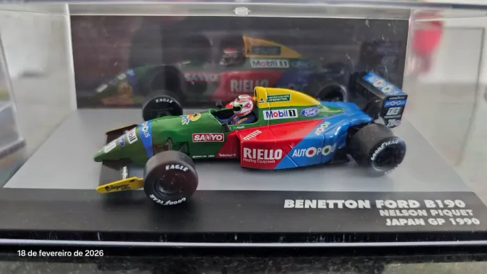 Lendas Brasileiras do Automobilismo - NELSON PIQUET - Beneton