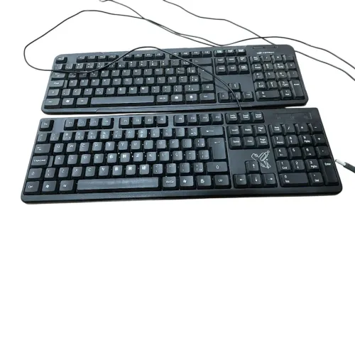 02 Teclados C3 Tech Usb Com Fio Preto Abnt2 Pc Notebook