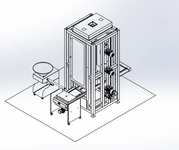 Forno Contínuo vertical