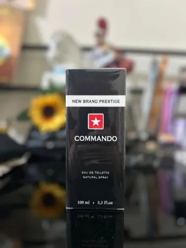 Perfume New Brand Prestige Commando For Men - Eau de Toilette Masculino