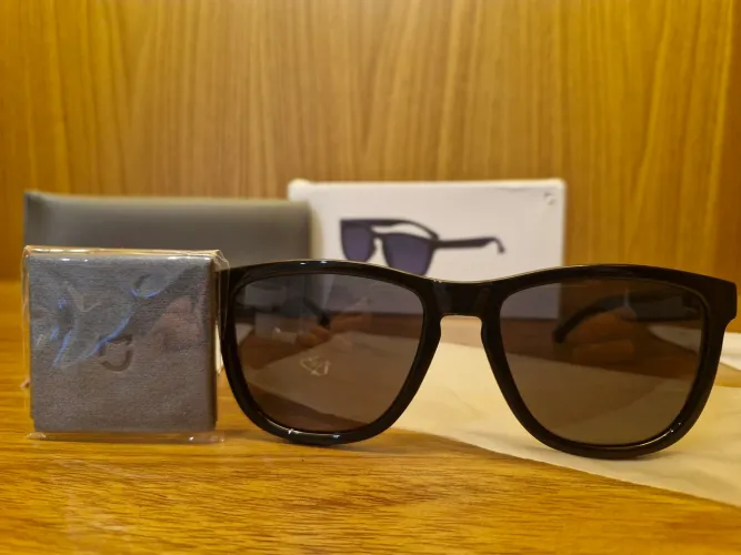 Oculos de Sol Mi Polarizado - Explorer Preto Quadrado