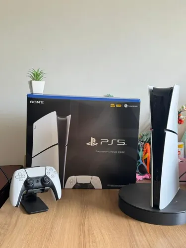 Ps 5 Slim Digital 1tb + Controle + Caixa *IMPECÁVEL* | Ipanema - RJ |