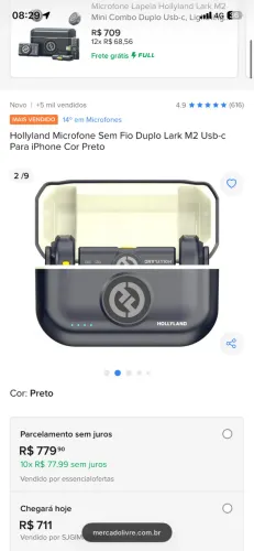 microfone sem fio