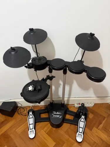 Bateria eletrônica Shelter STD-36 usada, funcionando