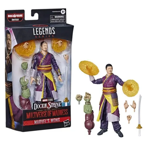 Boneco Articulado Disney Marvel Legends Wong 15 cm Hasbro Original Novo Lacrado Fábrica