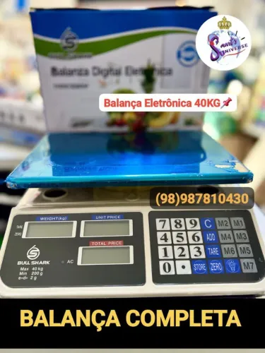 Balança Digital 40 Kg | Padaria Peixaria Feira Sacolão Comercio