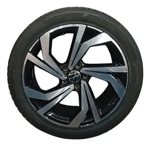 Roda e Pneu para VW Jetta GLI 2.0 2024 225/45 R18 Prata