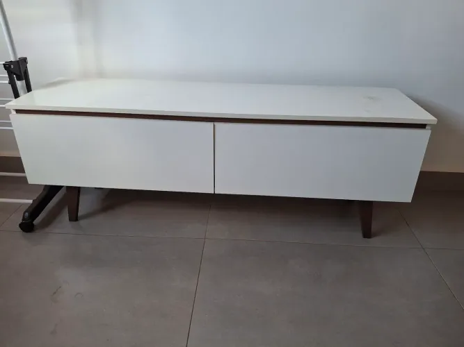 Rack Para Tv Até 55 Polegadas Madesa Le Mans Com 2 Portas