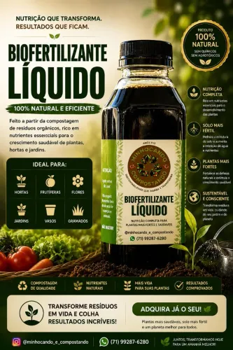 Adubo líquido