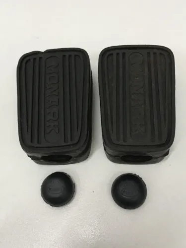 Borracha Pedal Picolé Monareta Mirim Barrinha circular aro 14 + Guarda Pó