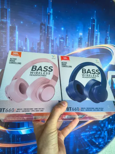 Fone bluetooth JBL bass wireless bt 660