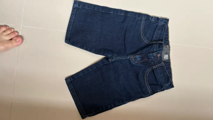 Bermuda jeans polo masculina 