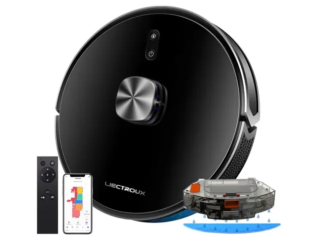Robô Aspirador Liectroux XR500 Pro 3 em 1, Compatível Com Alexa e Google