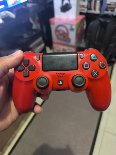 Controle Playstation 4 Vermelho Original