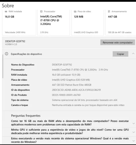 VENDO PC GAMERR