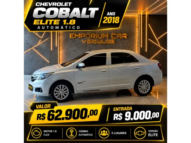 Chevrolet Cobalt Elite 1.8 8V Econo.flex 4P Aut. 2018