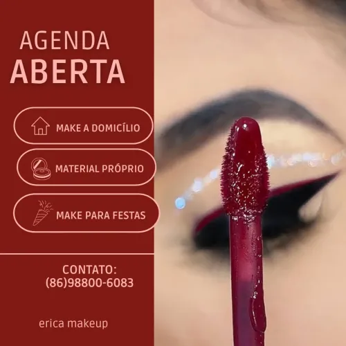 Maquiadora á domicílio