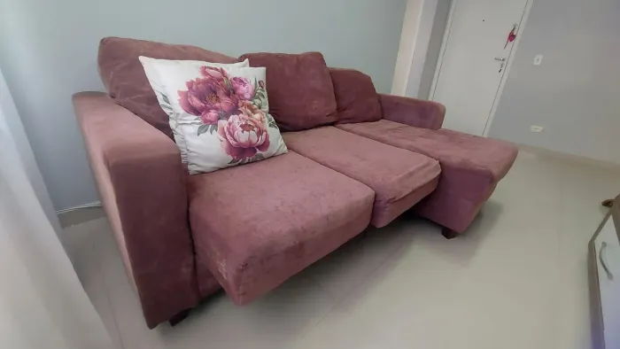 Sofá Retrátil 2 lugares + Chaise 