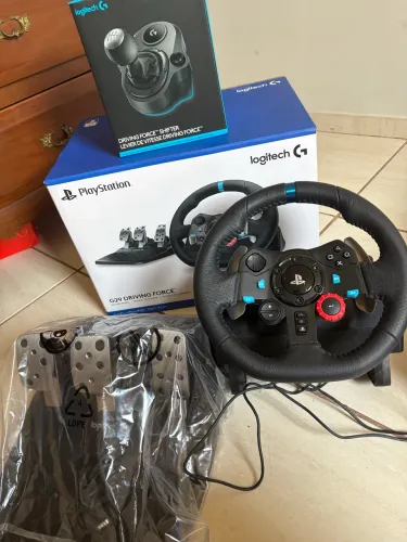 Volante Logitch G29 + Cambio Manal (Vendo Separado Também)