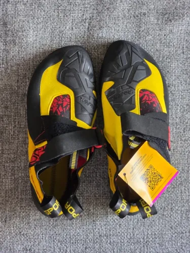 Sapatilha de Escalada La Sportiva Skwama Black/Yellow | Nova com Etiqueta | Importada