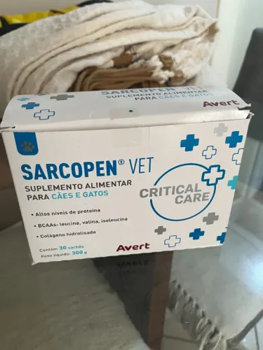 Sarcopen Vet - Suplemento alimentar para cães e gatos - Unidade