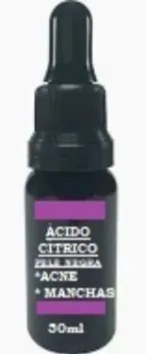 Ácido cítrico! Pele negra, acneica, mamchas, etc.