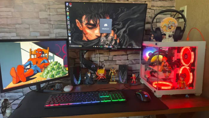 ? PC Gamer + 2 Monitores + Cadeira + Fone