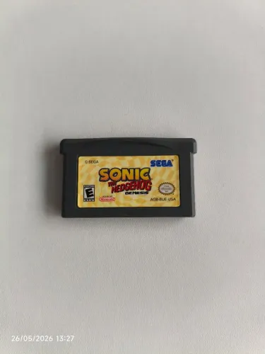 Sonic the Hedgehog Genesis Original - Jogo Nintendo Game Boy Advance 
