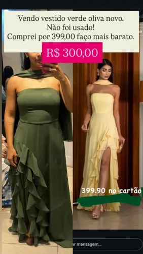 Vende vestido de festa