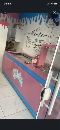 Balcão de sorveteria