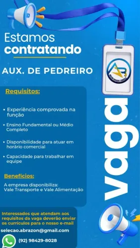 Aux de pedreiro