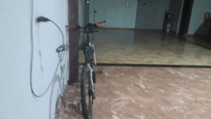 Bicicleta com mola