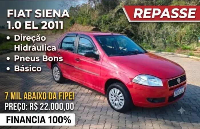 Fiat Siena EL 1.0 MPI Fire Flex 8V 4P 2011