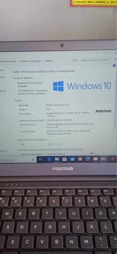 Notebook positivo 300 ou 280 no pix