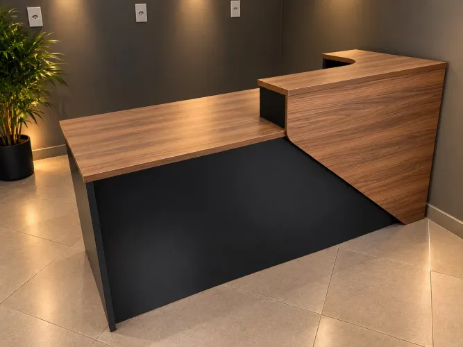 BALCAO DE ATENDIMENTO 1.70 LOJA IKONOFFICE