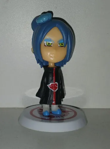 BONECO MINIATURA NARUTO SHIPPUDEN KONAN AKATSUKI