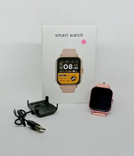 Smart Watch Y13 Rosa Bluetooth Tela Touch HryFine