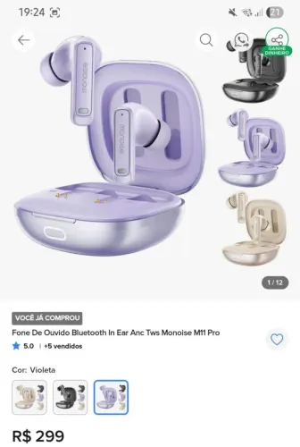 Vendo fones importados