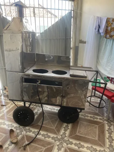 Carrinho de espetinho