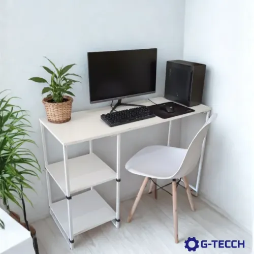 Escrivaninha 1,1m NOVA Birô Multiuso Industrial Computador Notebook Mesa para Escritório