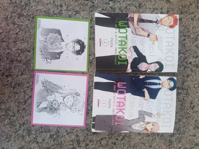 Manga Hotakoi o aor é difícil para otakus numero 1 e 2