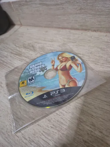 Jogo original gta 5 para PlayStation 3 sem capinha somente cd
